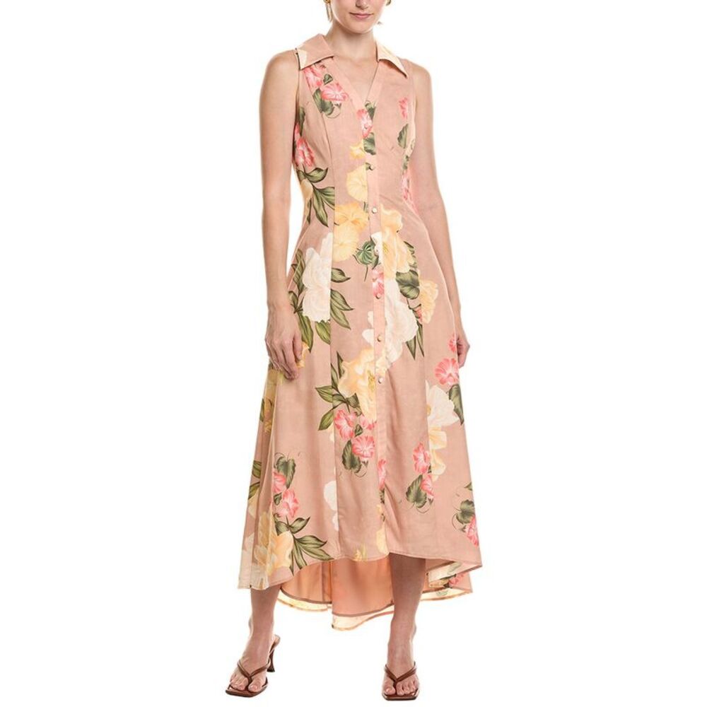 Hutch Womens Florantina Maxi Dress, Brown